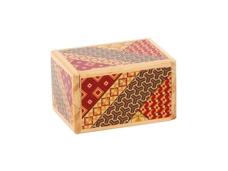 Tajná skříňka dřevěná - Trickkiste puzzle box