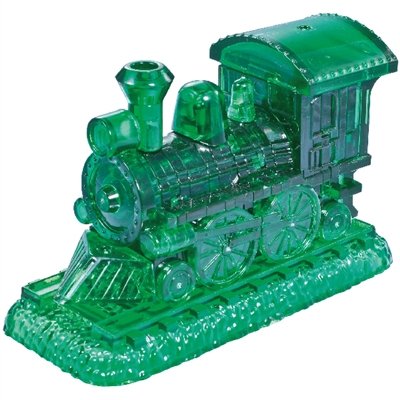 3D Crystal puzzle - Vlak zelený