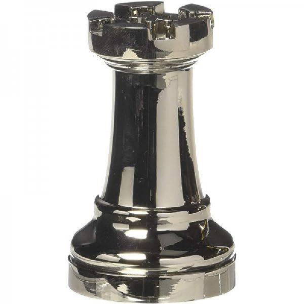 Hlavolam Věž černá figurka - Black Chess Rook Hanayama