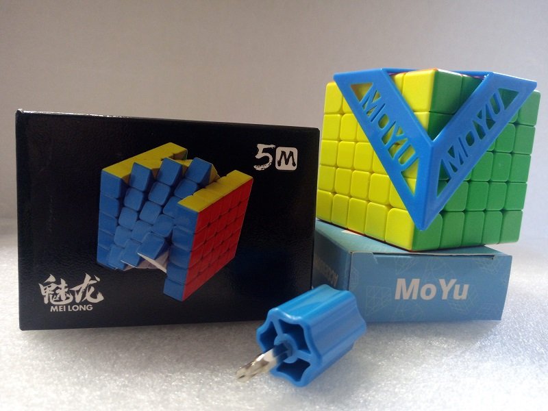 Rubikova kostka 5x5x5 magnetická verze MoYu 2020
