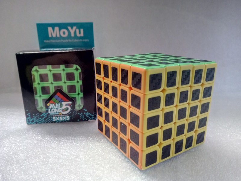 Rubikova kostka 5x5x5 MoYu černá