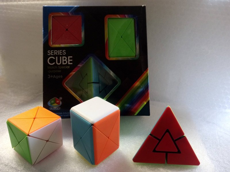 Rubikova kostka - Cube Special 3 kusy