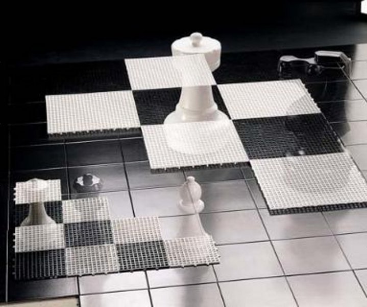 Šachovnice velká použitá - zahradní šachy