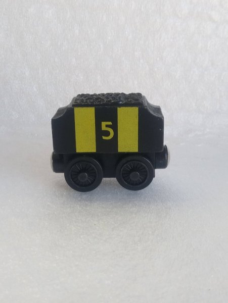 Vagónek Černo-žlutý - uhlí 5