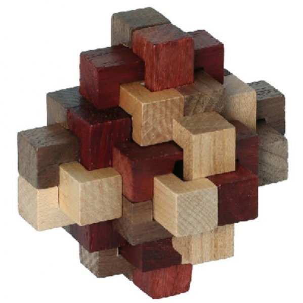 Dřevěný hlavolam Woodchuck puzzzle