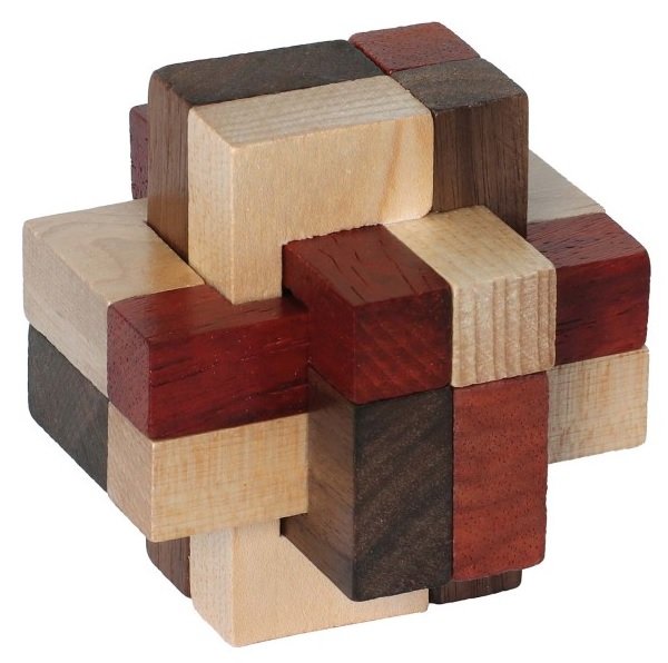 Dřevěný hlavolam Nexus puzzzle