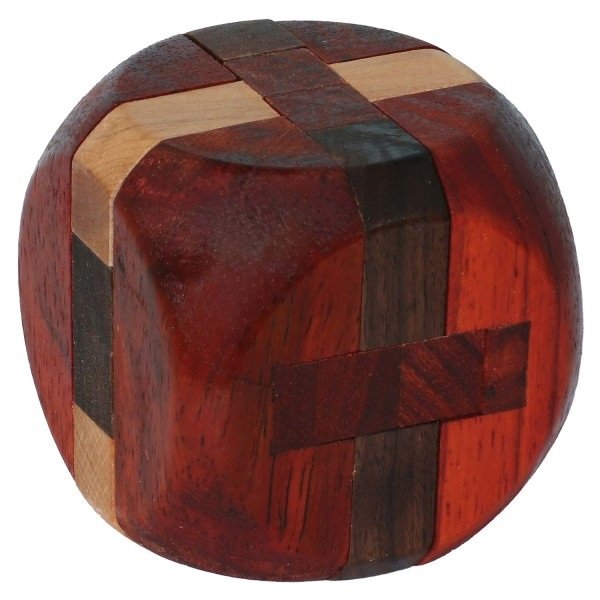 Dřevěný hlavolam Japonská kostka - Japanese Dice puzzle