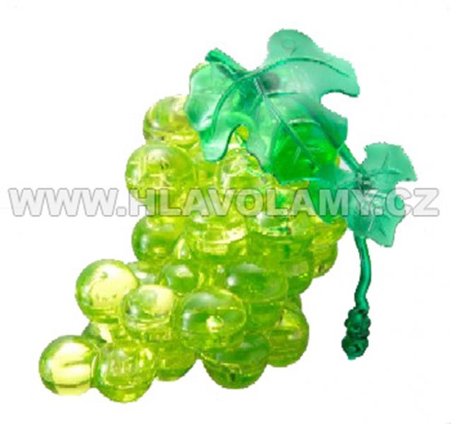 3D Crystal puzzle - Hrozen zelený