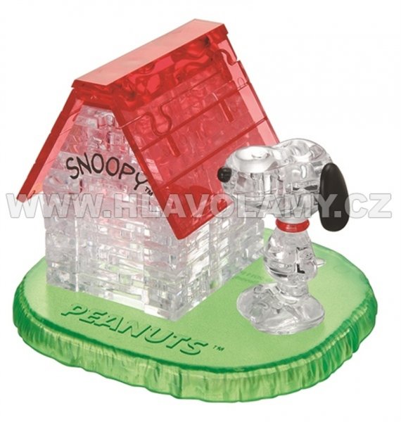 3D Crystal puzzle - Snoopy House