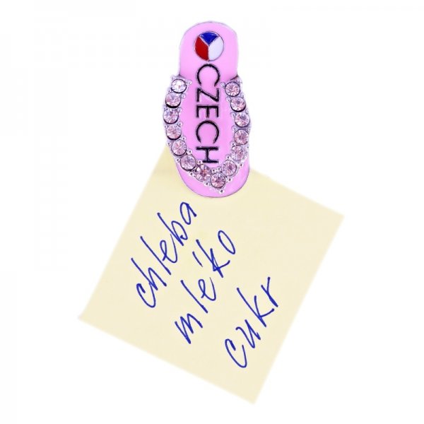 Magnet botička - růžová