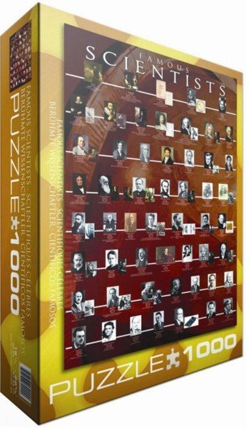 Puzzle - Slavní vědci