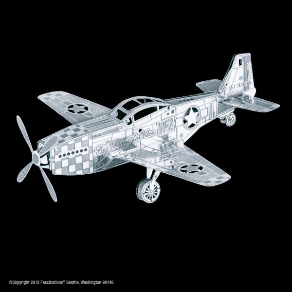 Metal Earth Mustang P=51