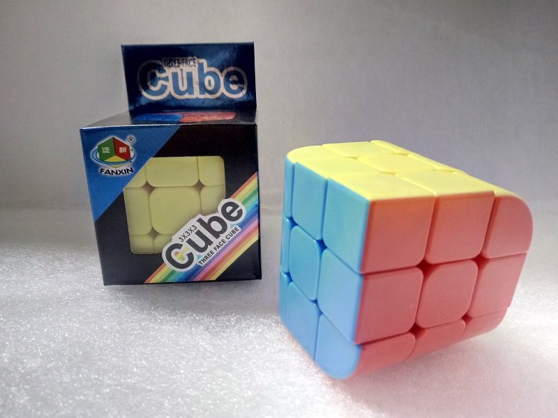 Rubikova kostka - Three Face Cube 3x3x3
