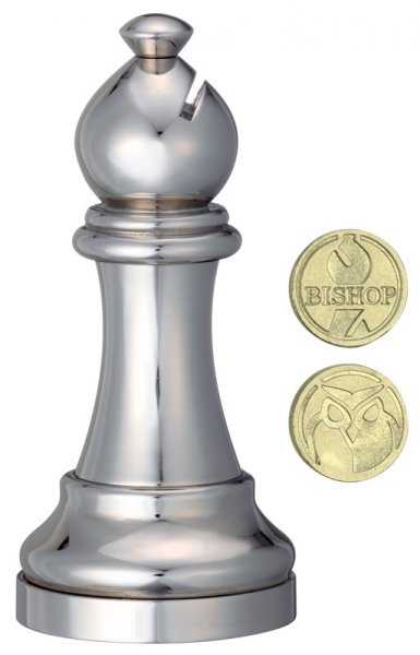 Hlavolam Střelec figurka - Chess Bishop Hanayama
