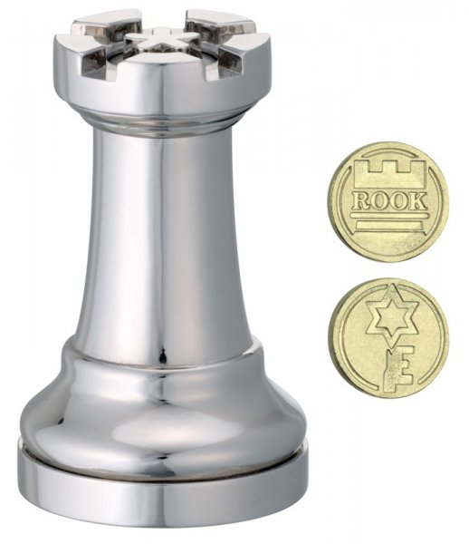 Hlavolam Věž figurka - Chess Rook Hanayama